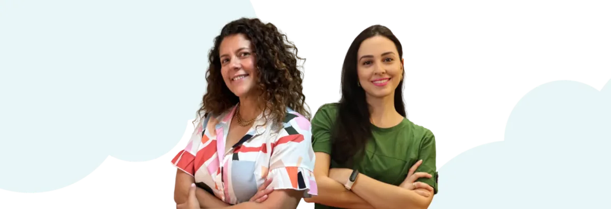 Maria João e Marcella, idealizadoras do Projeto Modo Voo